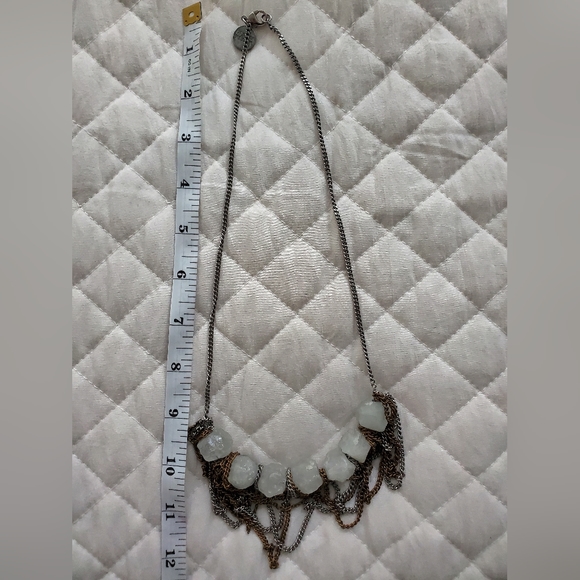 Gemma Redux Crystal and Mixed Metal Necklace - Picture 4 of 4